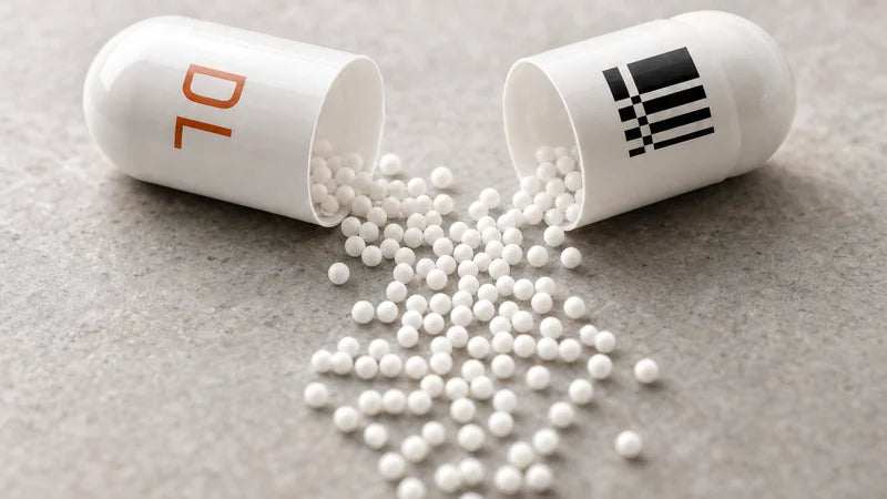 Deadline capsule opened: time-release beads that meter the dose out over hours